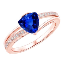 Afbeelding in Gallery-weergave laden, Echte Diamant Ring 2 Karaat - 14K Roségoud
