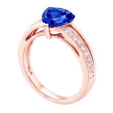 Afbeelding in Gallery-weergave laden, Echte Diamant Ring 2 Karaat - 14K Roségoud

