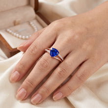 Afbeelding in Gallery-weergave laden, Echte Diamant Ring 2 Karaat - 14K Roségoud
