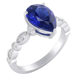 Echte Diamant Ring 2 Karaat