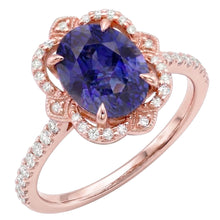 Afbeelding in Gallery-weergave laden, Echte Diamant Ring 3.25 Karaat - 14K Roségoud
