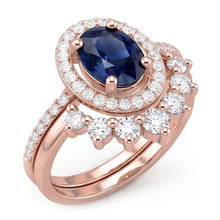 Afbeelding in Gallery-weergave laden, Echte Diamant Ring 3.50 Karaat - 14K Roségoud
