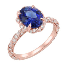 Afbeelding in Gallery-weergave laden, Echte Diamant Ring 3.50 Karaat - 14K Roségoud
