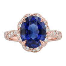 Afbeelding in Gallery-weergave laden, Echte Diamant Ring 3.50 Karaat - 14K Roségoud
