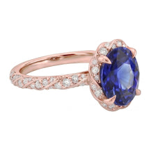 Afbeelding in Gallery-weergave laden, Echte Diamant Ring 3.50 Karaat - 14K Roségoud
