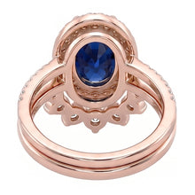 Afbeelding in Gallery-weergave laden, Echte Diamant Ring 3.50 Karaat - 14K Roségoud
