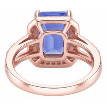 Afbeelding in Gallery-weergave laden, Echte Diamant Ring 3.50 Karaat - 14K Roségoud
