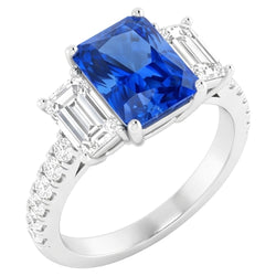 Echte Diamant Ring 3.50 Karaat