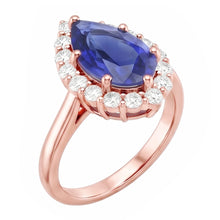 Afbeelding in Gallery-weergave laden, Echte Diamant Ring 3.75 Karaat - 14K Roségoud

