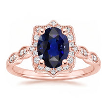 Afbeelding in Gallery-weergave laden, Echte Diamant Ring 3.75 Karaat - 14K Roségoud
