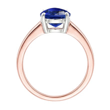 Afbeelding in Gallery-weergave laden, Echte Diamant Ring 3 Karaat - 14K Bicolor Goud
