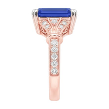 Afbeelding in Gallery-weergave laden, Echte Diamant Ring 3 Karaat - 14K Bicolor Goud
