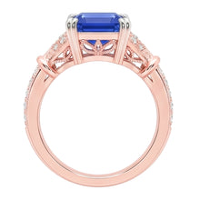 Afbeelding in Gallery-weergave laden, Echte Diamant Ring 3 Karaat - 14K Bicolor Goud
