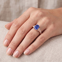 Afbeelding in Gallery-weergave laden, Echte Diamant Ring 3 Karaat - 14K Bicolor Goud
