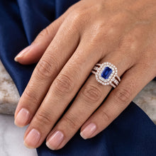 Afbeelding in Gallery-weergave laden, Echte Diamant Ring 3 Karaat - 14K Bicolor Goud
