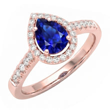 Afbeelding in Gallery-weergave laden, Echte Diamant Ring 3 Karaat - 14K Roségoud

