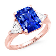 Afbeelding in Gallery-weergave laden, Echte Diamant Ring 3 Karaat - 14K Roségoud
