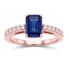 Afbeelding in Gallery-weergave laden, Echte Diamant Ring 3 Karaat - 14K Roségoud
