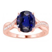 Afbeelding in Gallery-weergave laden, Echte Diamant Ring 3 Karaat - 14K Roségoud
