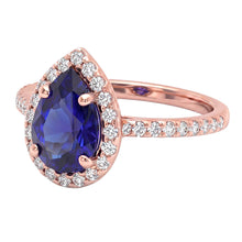 Afbeelding in Gallery-weergave laden, Echte Diamant Ring 3 Karaat - 14K Roségoud
