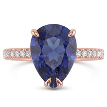 Afbeelding in Gallery-weergave laden, Echte Diamant Ring 3 Karaat - 14K Roségoud
