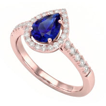 Afbeelding in Gallery-weergave laden, Echte Diamant Ring 3 Karaat - 14K Roségoud
