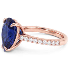 Afbeelding in Gallery-weergave laden, Echte Diamant Ring 3 Karaat - 14K Roségoud
