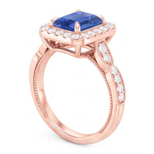 Afbeelding in Gallery-weergave laden, Echte Diamant Ring 3 Karaat - 14K Roségoud
