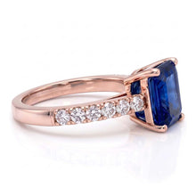 Afbeelding in Gallery-weergave laden, Echte Diamant Ring 3 Karaat - 14K Roségoud
