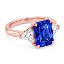 Afbeelding in Gallery-weergave laden, Echte Diamant Ring 3 Karaat - 14K Roségoud
