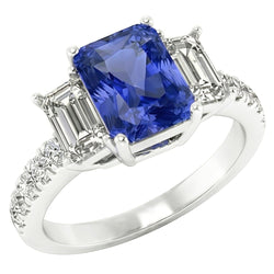 Echte Diamant Ring 3 Karaat