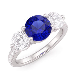 Echte Diamant Ring 3 Karaat