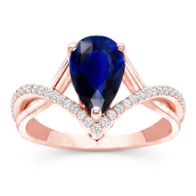 Afbeelding in Gallery-weergave laden, Echte Diamant Ring 4.50 Karaat - 14K Roségoud
