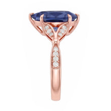 Afbeelding in Gallery-weergave laden, Echte Diamant Ring 4.50 Karaat - 14K Roségoud
