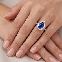 Afbeelding in Gallery-weergave laden, Echte Diamant Ring 4 Karaat - 14K Bicolor Goud

