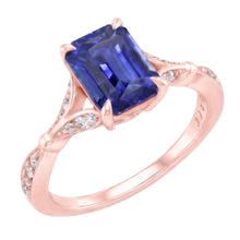 Afbeelding in Gallery-weergave laden, Echte Diamant Ring 4 Karaat - 14K Roségoud
