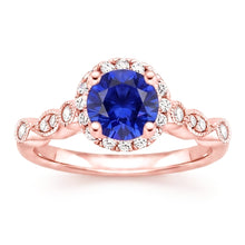 Afbeelding in Gallery-weergave laden, Echte Diamant Ring 4 Karaat - 14K Roségoud
