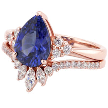Afbeelding in Gallery-weergave laden, Echte Diamant Ring 4 Karaat - 14K Roségoud

