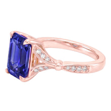 Afbeelding in Gallery-weergave laden, Echte Diamant Ring 4 Karaat - 14K Roségoud
