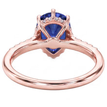 Afbeelding in Gallery-weergave laden, Echte Diamant Ring 4 Karaat - 14K Roségoud

