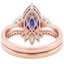 Afbeelding in Gallery-weergave laden, Echte Diamant Ring 4 Karaat - 14K Roségoud
