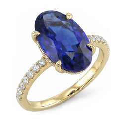Echte Diamant Ring 4 Karaat