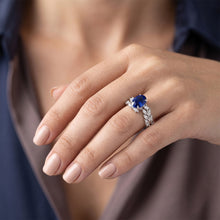 Afbeelding in Gallery-weergave laden, Echte Diamant Ring 4 Karaat
