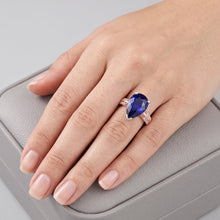 Afbeelding in Gallery-weergave laden, Echte Diamant Ring 5.50 Karaat - 14K Bicolor Goud
