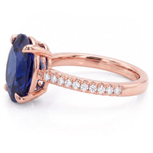 Afbeelding in Gallery-weergave laden, Echte Diamant Ring 5.50 Karaat - 14K Roségoud
