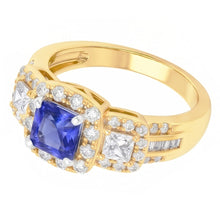 Afbeelding in Gallery-weergave laden, Echte Diamant Ring 5 Karaat - 14K Bicolor Goud
