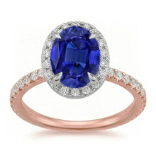 Afbeelding in Gallery-weergave laden, Echte Diamant Ring 5 Karaat - 14K Bicolor Goud
