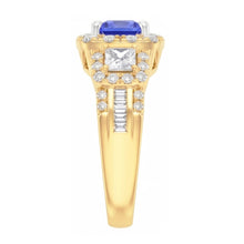 Afbeelding in Gallery-weergave laden, Echte Diamant Ring 5 Karaat - 14K Bicolor Goud
