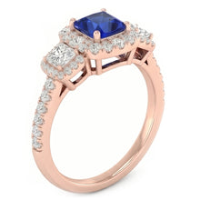 Afbeelding in Gallery-weergave laden, Echte Diamant Ring 5 Karaat - 14K Roségoud
