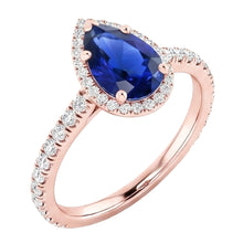 Afbeelding in Gallery-weergave laden, Echte Diamant Ring 5 Karaat - 14K Roségoud
